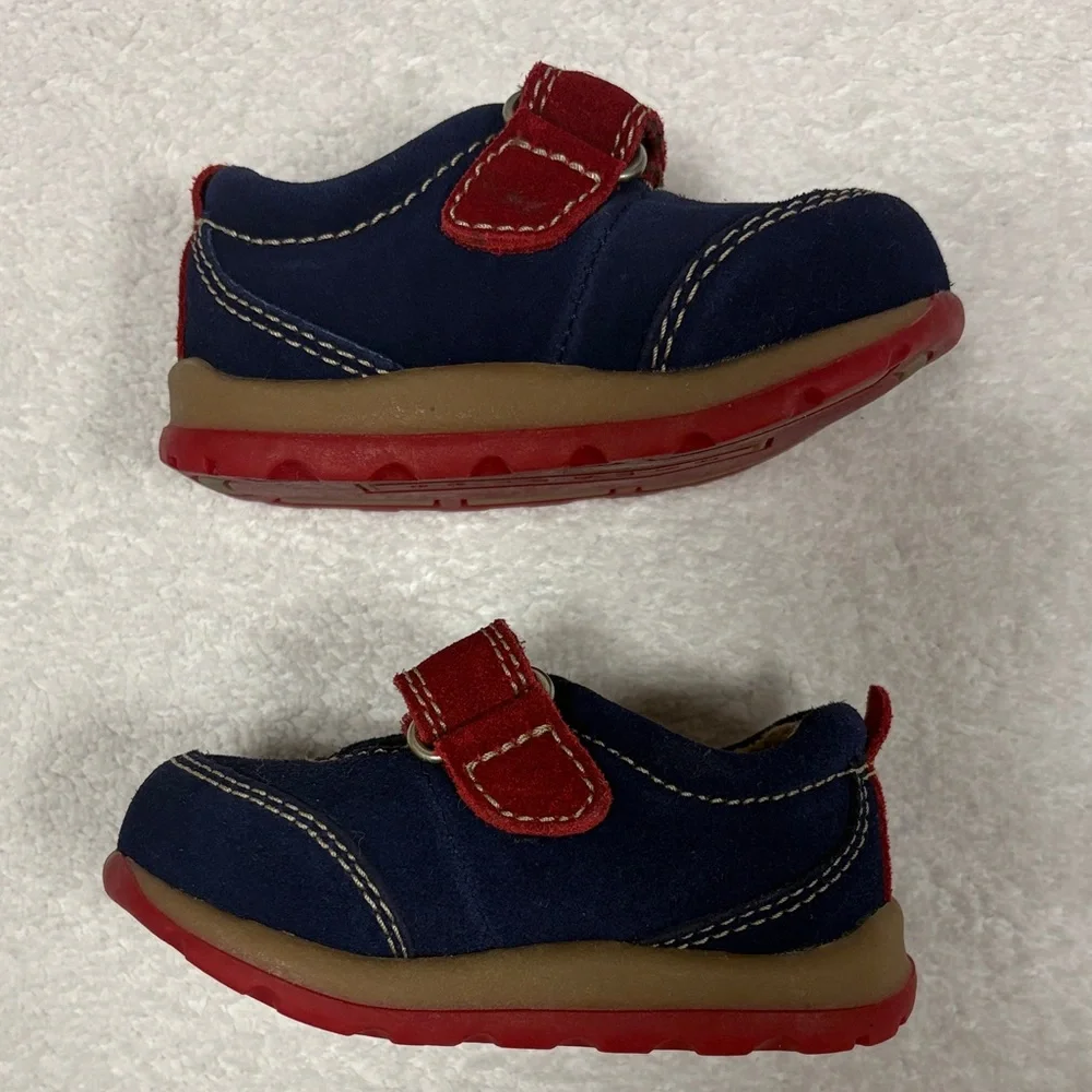 Gymboree Navy and Red Baby Walkers vintage Y2K nwt